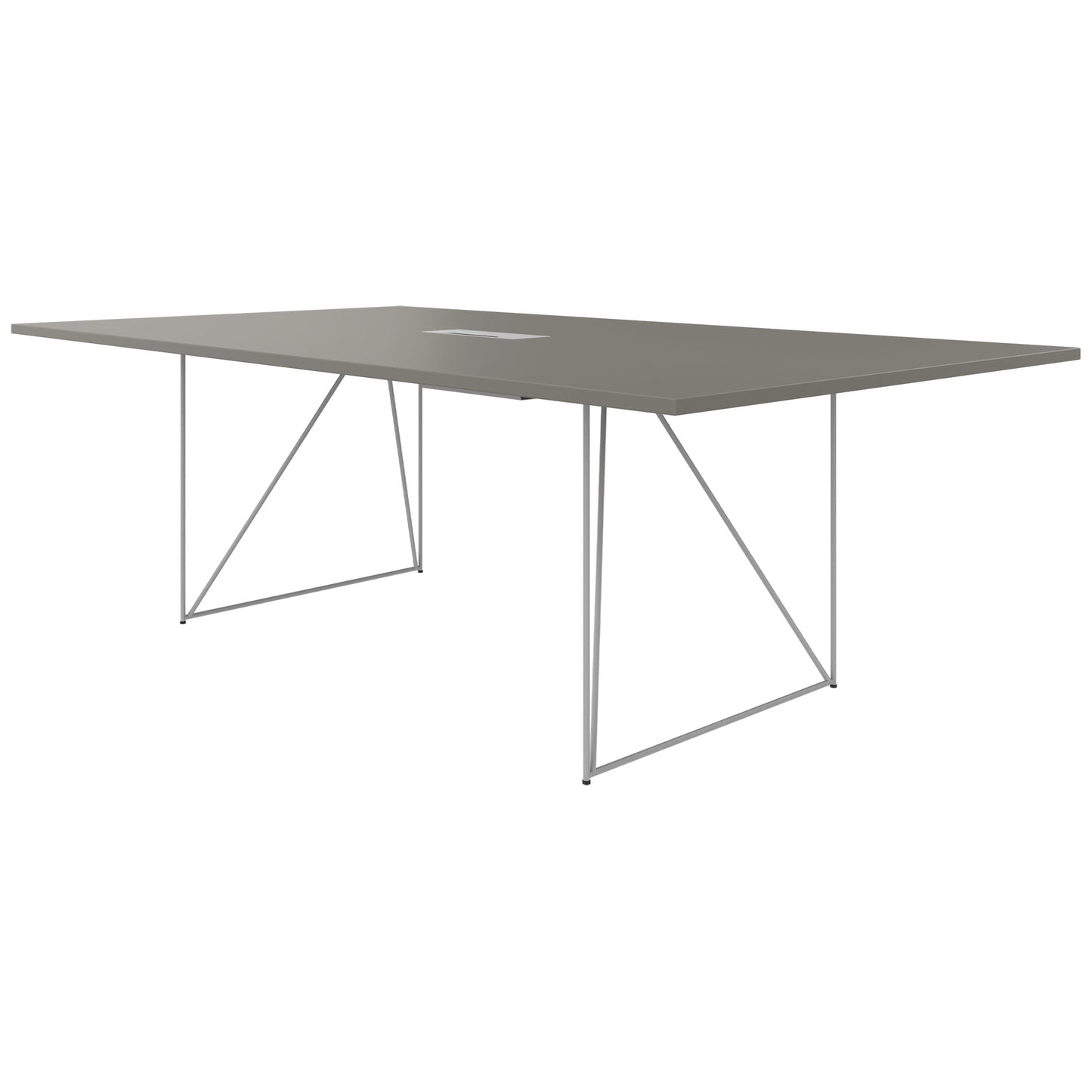 AIR Tabella della conferenza | Elettrificato, 2200 x 1300 mm, grigio cubanite