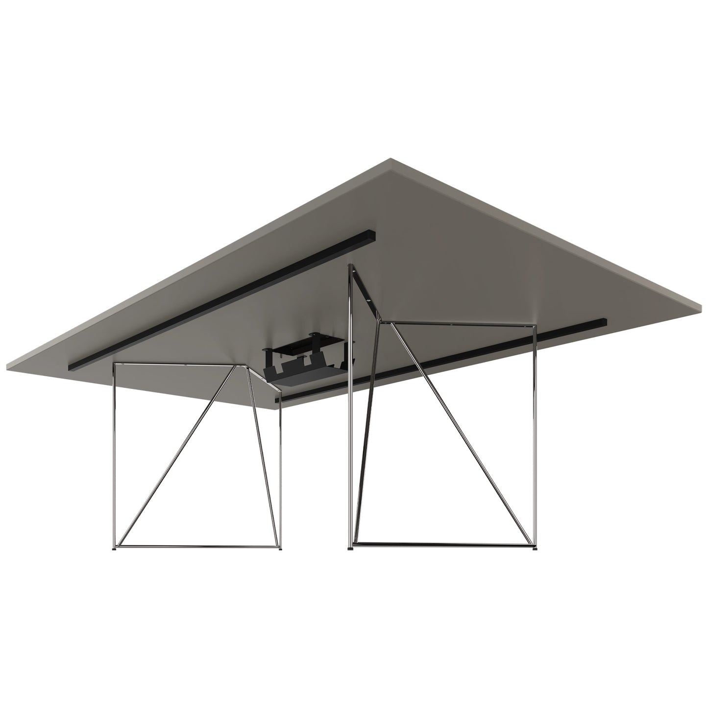 AIR Tabella della conferenza | Elettrificato, 2200 x 1300 mm, grigio cubanite