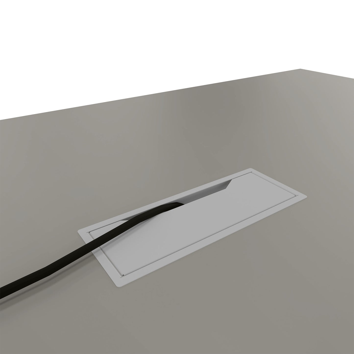 AIR Tabella della conferenza | Elettrificato, 2200 x 1300 mm, grigio cubanite