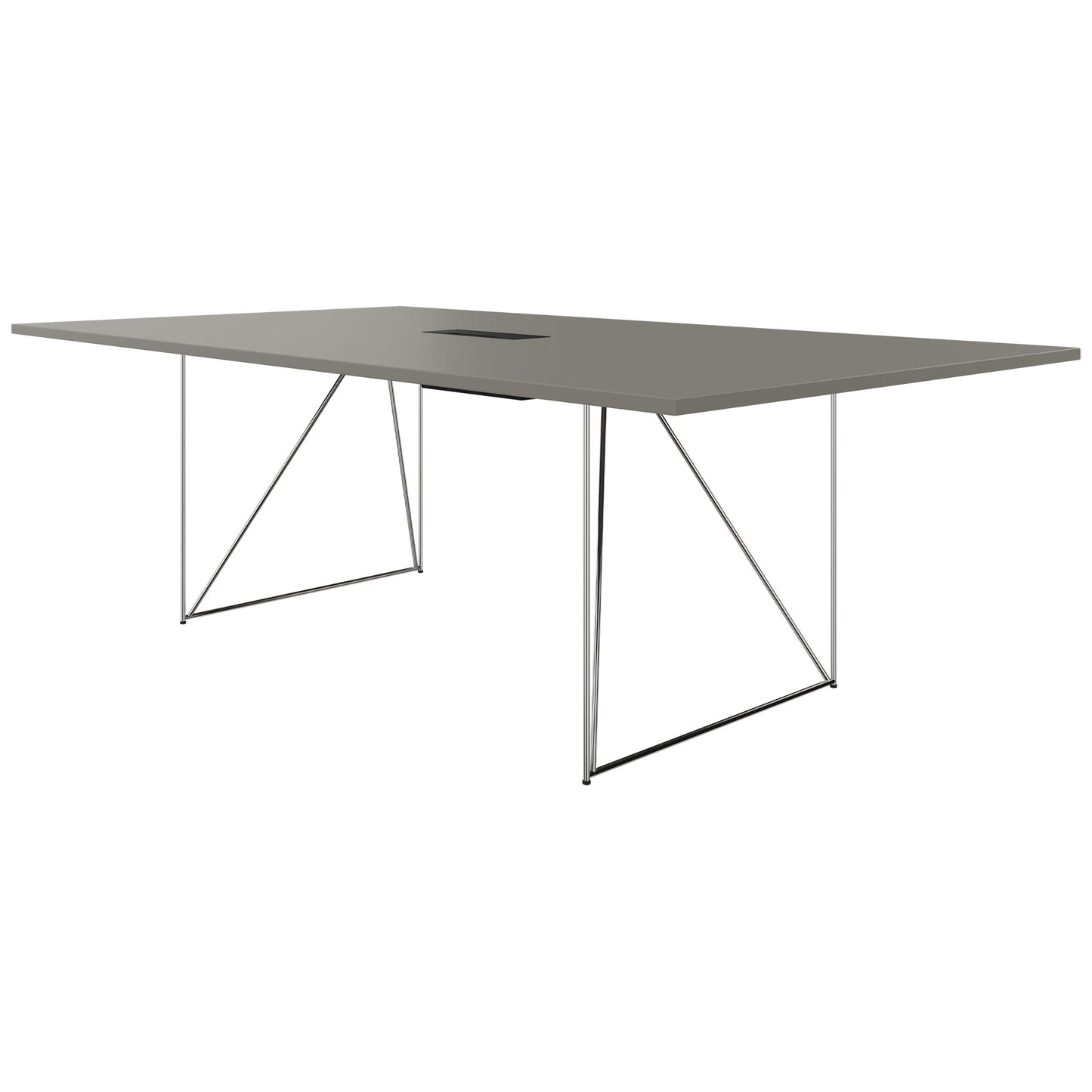 AIR Tabella della conferenza | Elettrificato, 2200 x 1300 mm, grigio cubanite