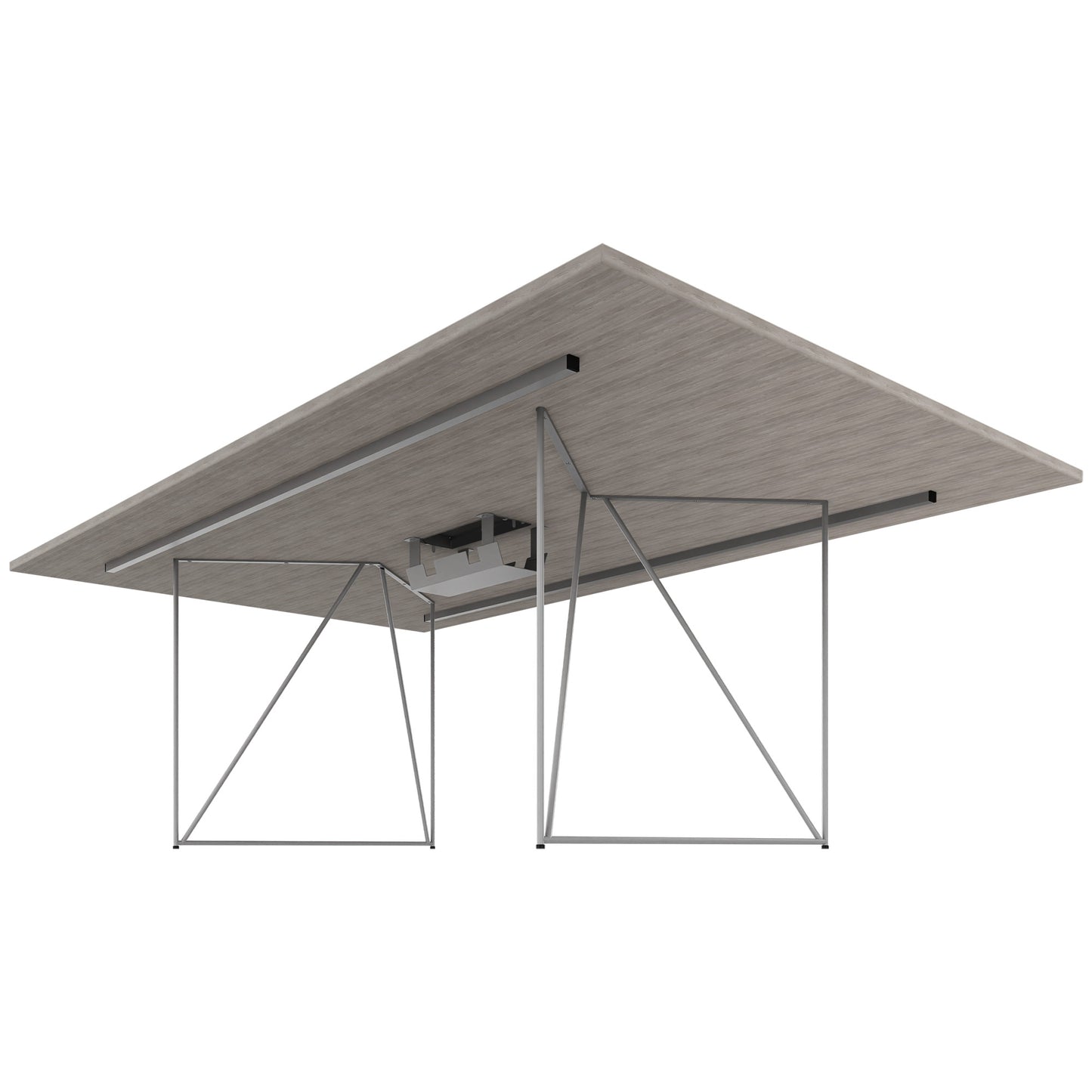 AIR Tabella della conferenza | Elettrificato, 2200 x 1300 mm, grigio di quercia nord