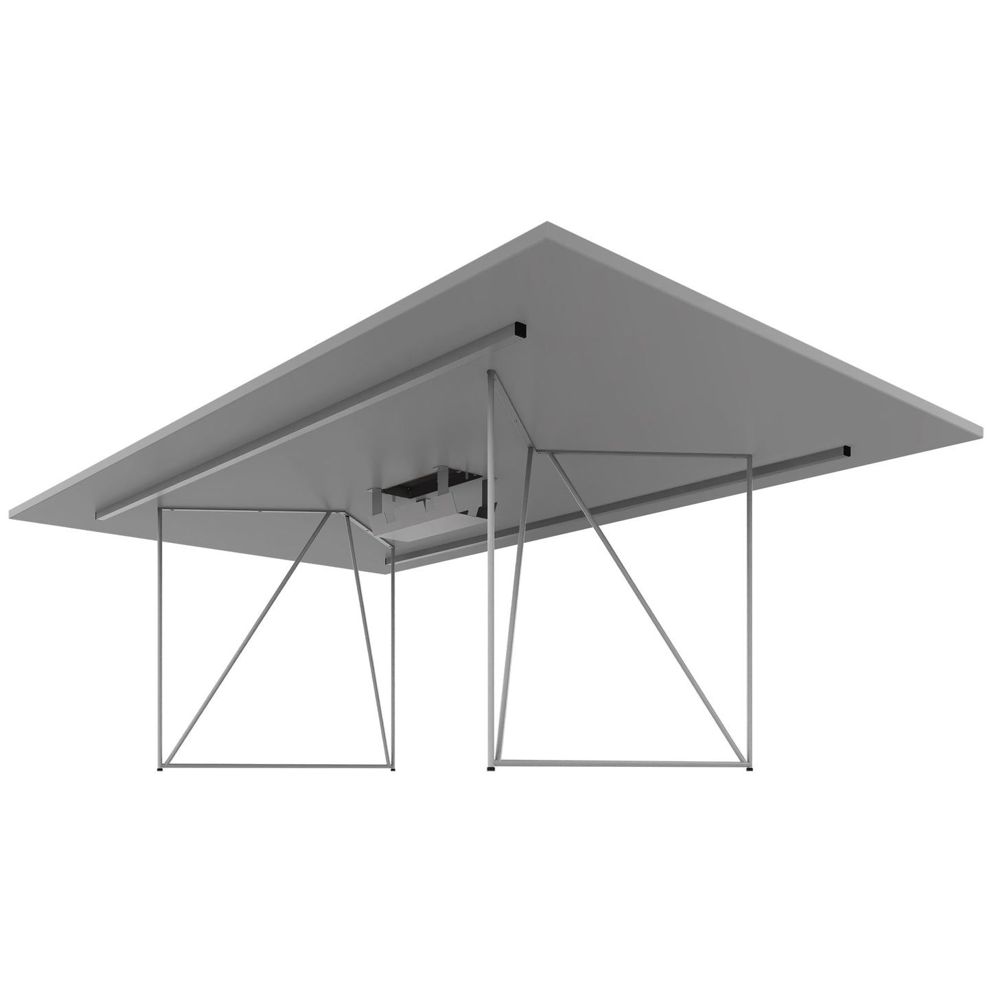 AIR Tabella della conferenza | Elettrificato, 2200 x 1300 mm, grigio perla