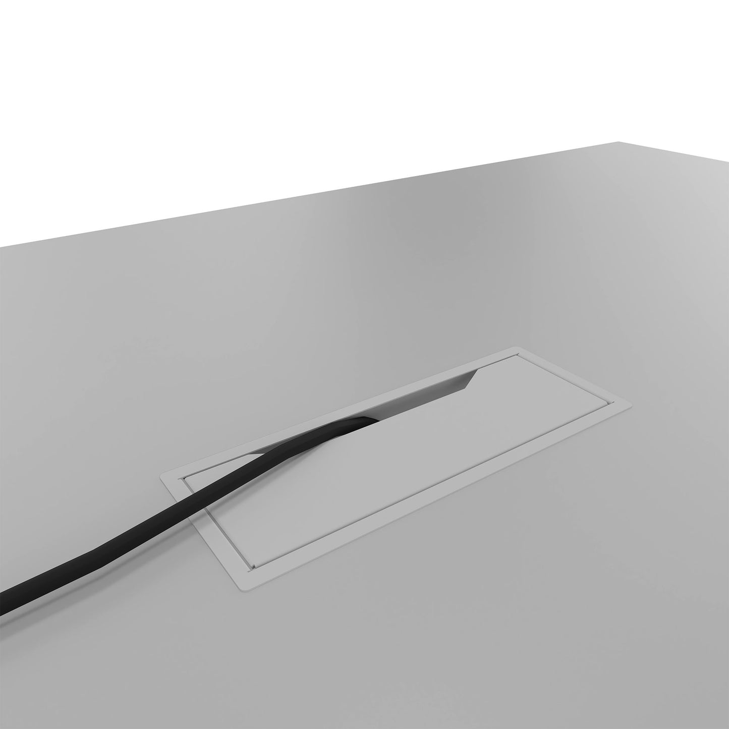 AIR Tabella della conferenza | Elettrificato, 2200 x 1300 mm, grigio perla