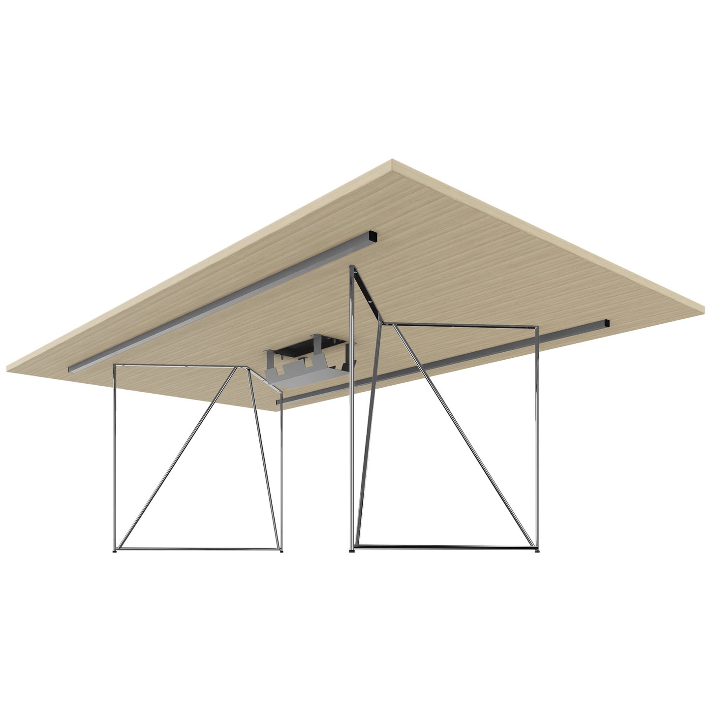 AIR Tabella della conferenza | Elettrificato, 2200 x 1300 mm, cenere di sabbia