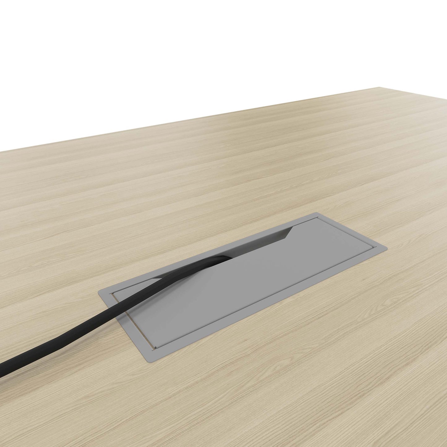AIR Tabella della conferenza | Elettrificato, 2200 x 1300 mm, cenere di sabbia