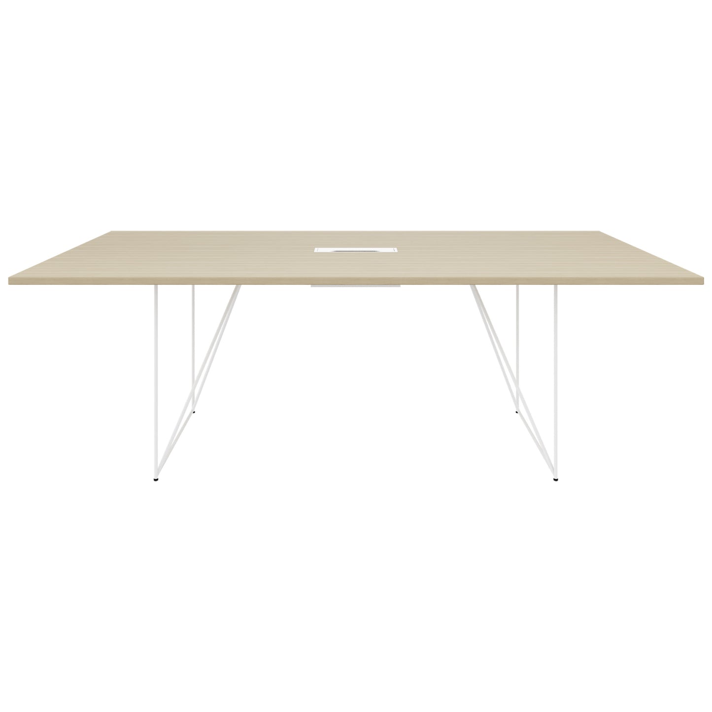 AIR Tabella della conferenza | Elettrificato, 2200 x 1300 mm, cenere di sabbia