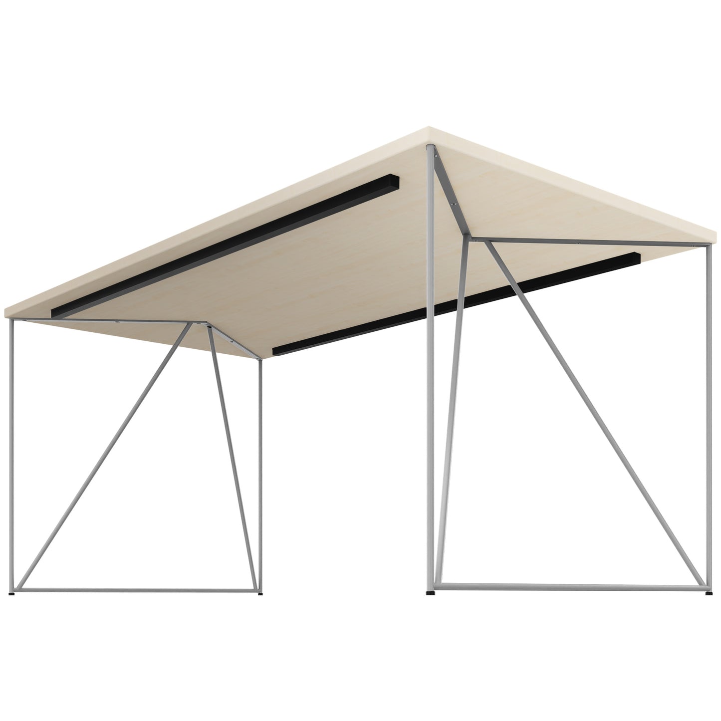 AIR Schreibtisch | 1600 - 1800 mm, Ahorn