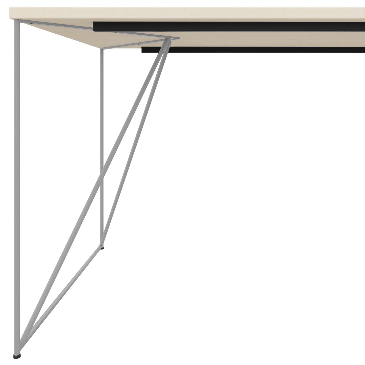 AIR Schreibtisch | 1600 - 1800 mm, Ahorn
