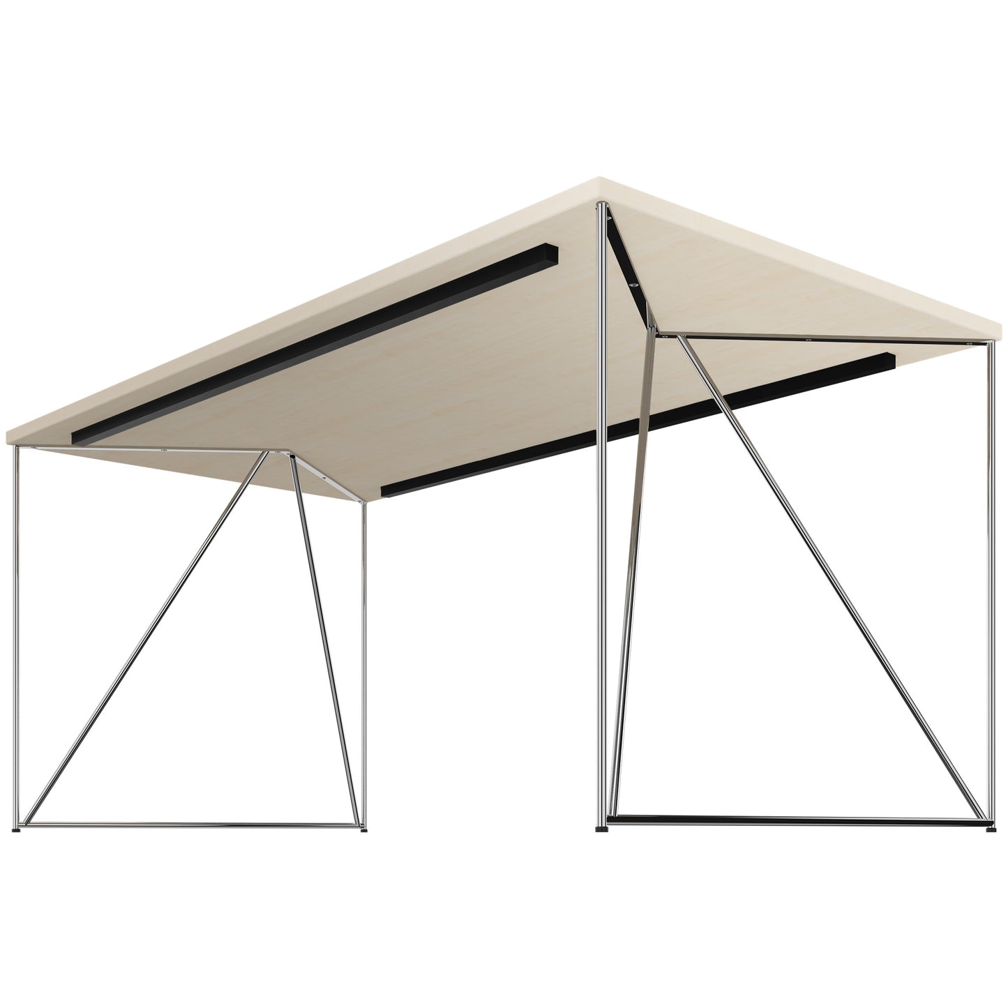 AIR Schreibtisch | 1600 - 1800 mm, Ahorn