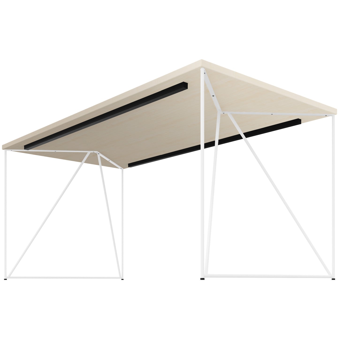 AIR Schreibtisch | 1600 - 1800 mm, Ahorn