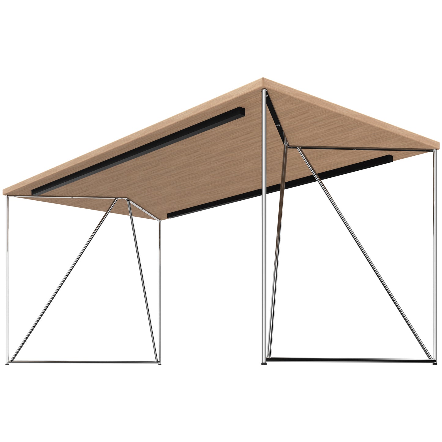 AIR desk | 1600 - 1800 mm, amber oak
