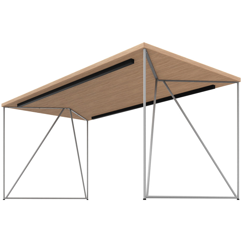 AIR desk | 1600 - 1800 mm, amber oak