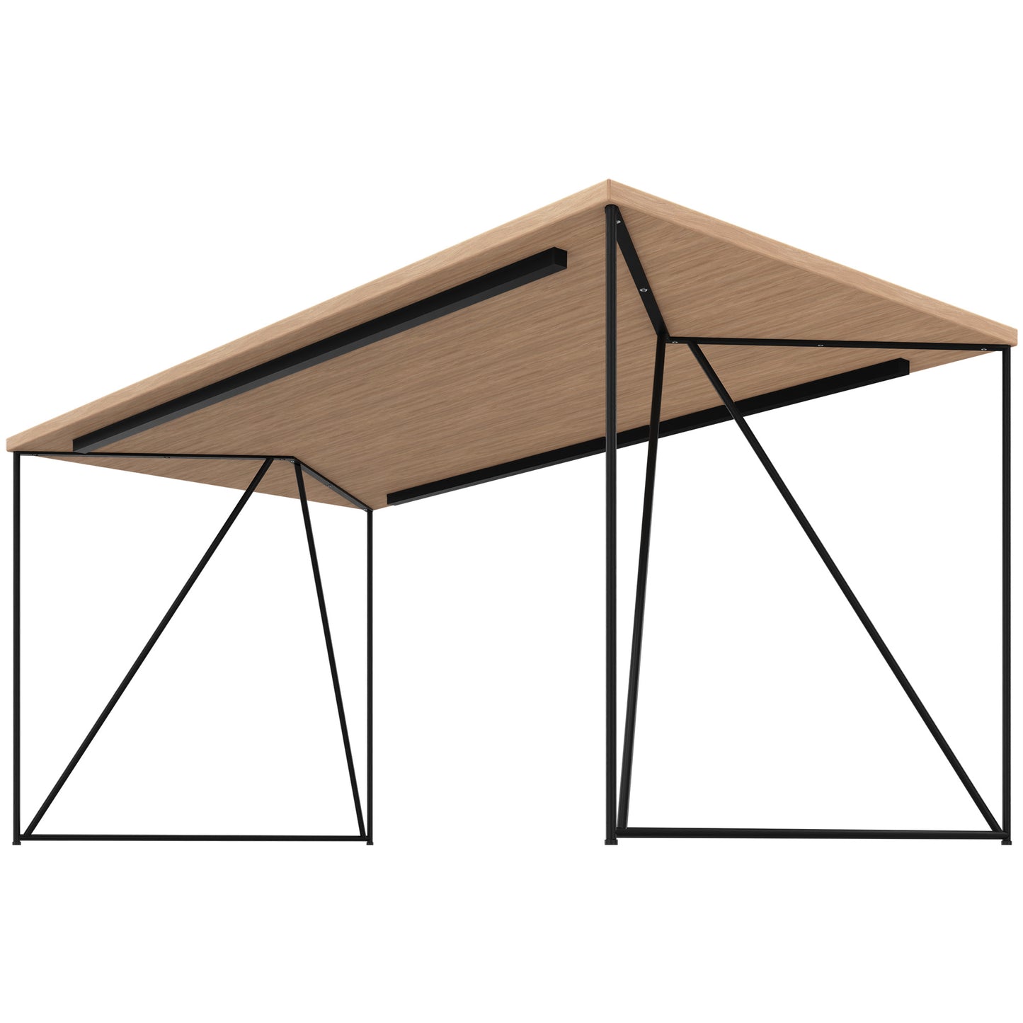AIR desk | 1600 - 1800 mm, amber oak