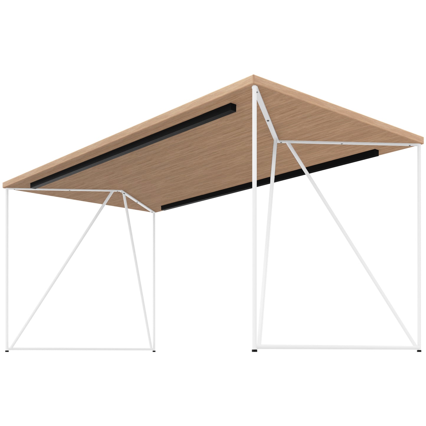 AIR desk | 1600 - 1800 mm, amber oak