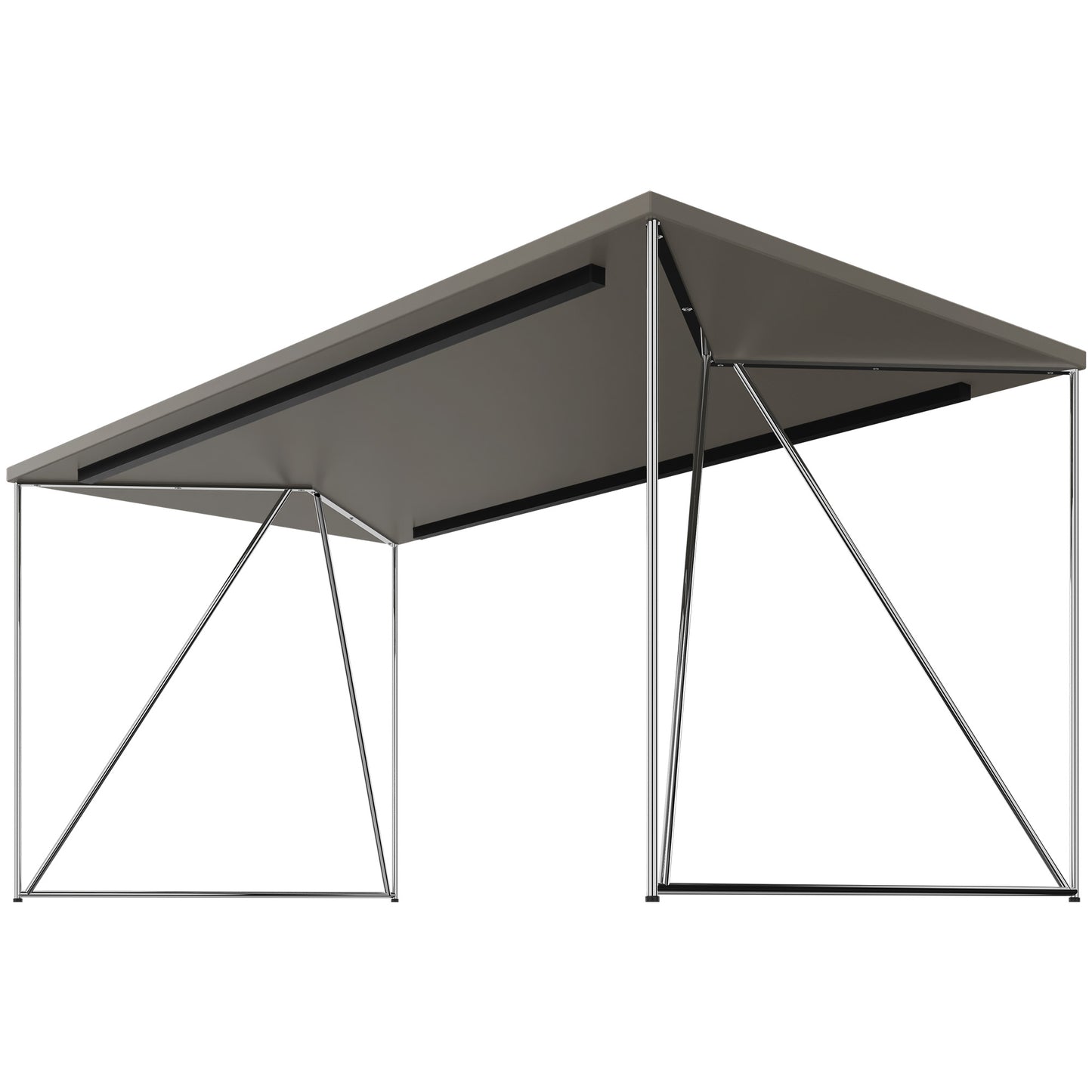 AIR Schreibtisch | 1600 - 1800 mm, Cubanitgrau