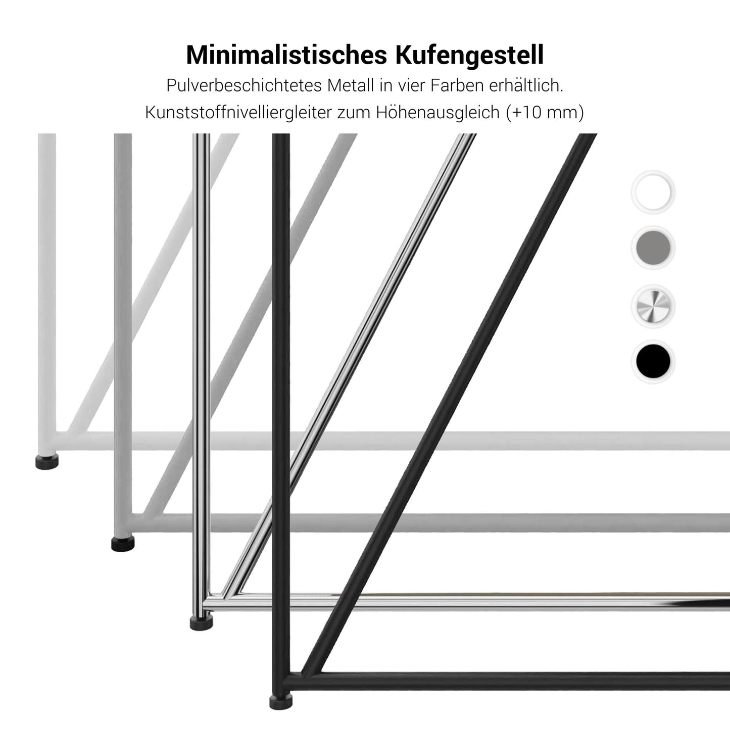 AIR Schreibtisch | 1600 - 1800 mm, Cubanitgrau