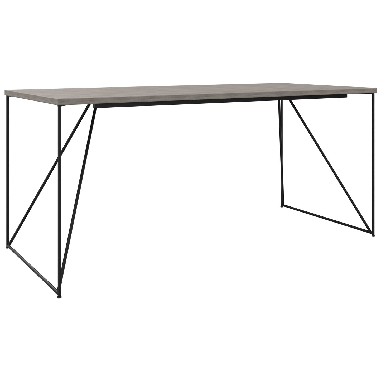AIR Schreibtisch | 1600 - 1800 mm, Nordeiche grau