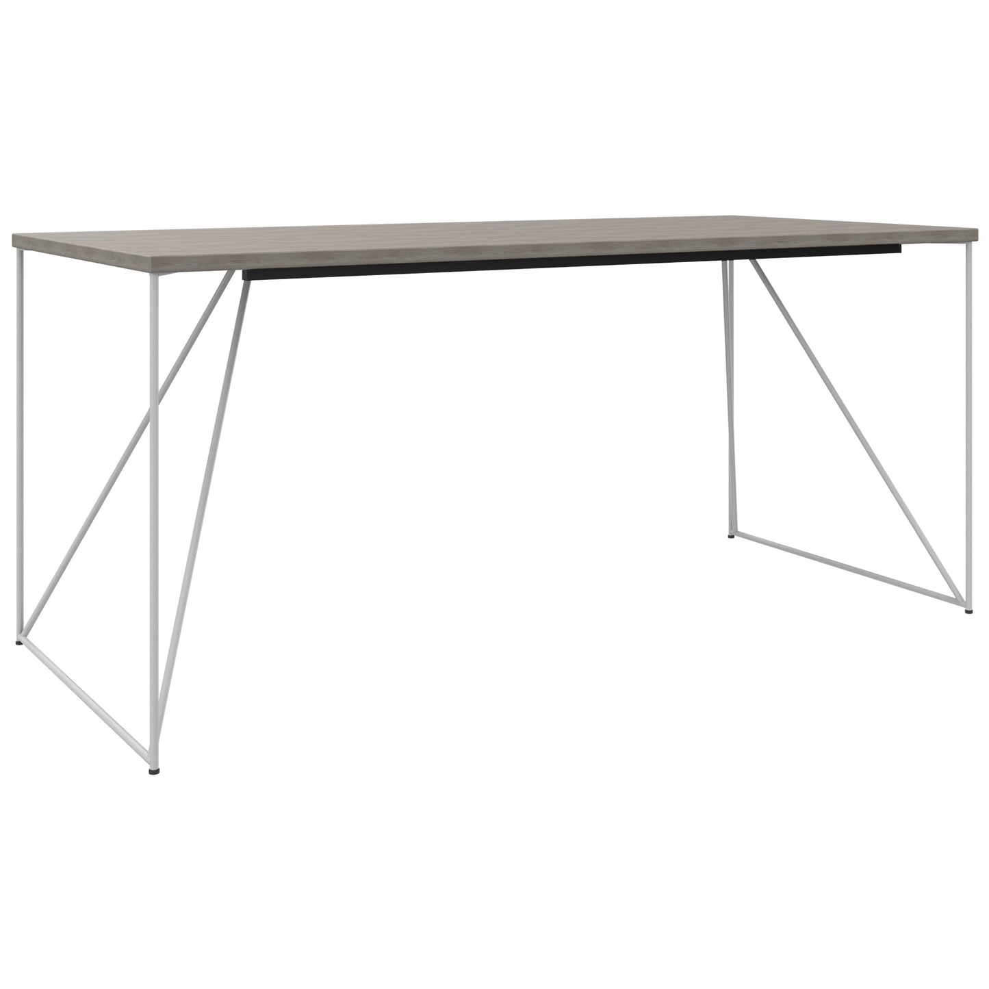 AIR Schreibtisch | 1600 - 1800 mm, Nordeiche grau