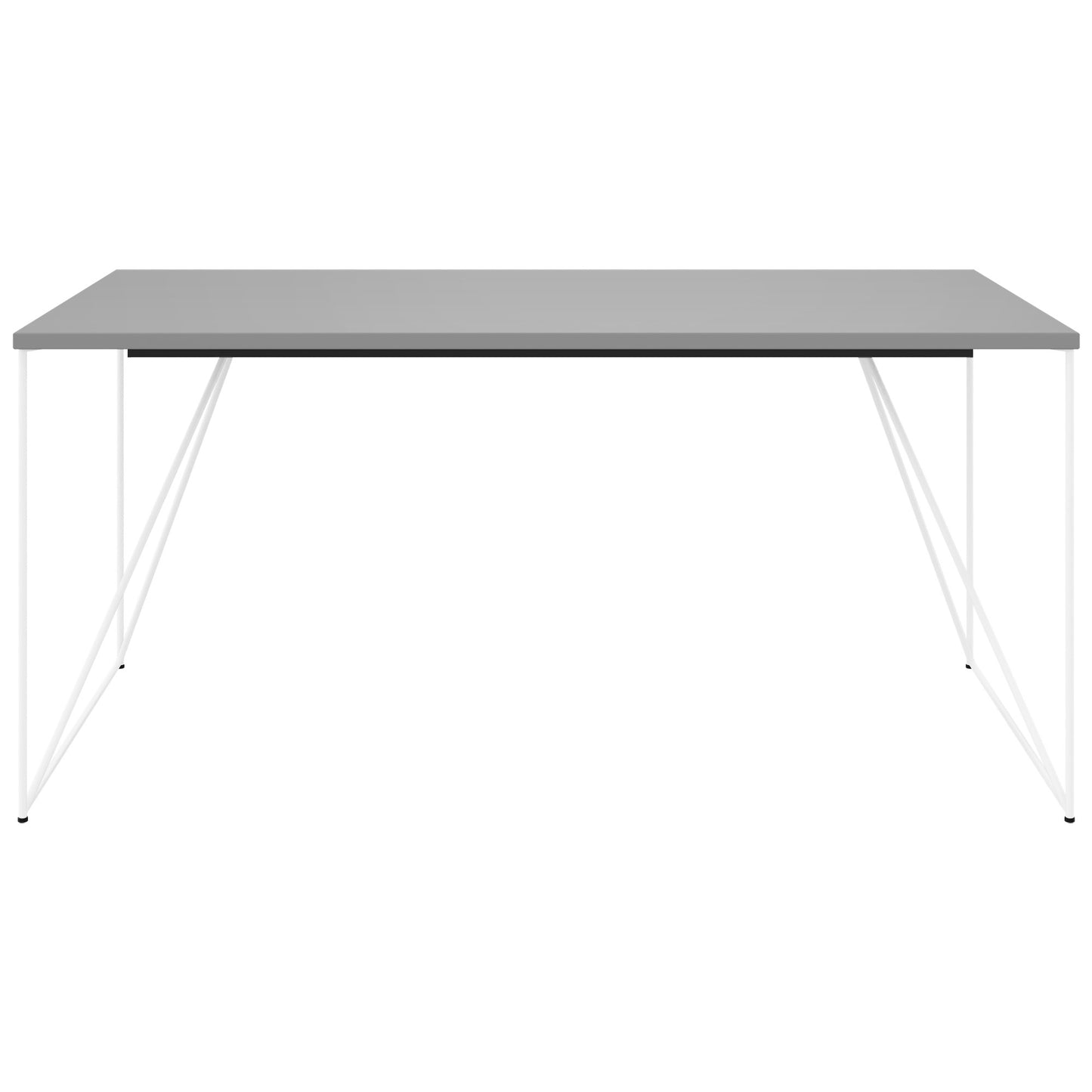 AIR Scrivania | 1600 - 1800 mm, grigio perla
