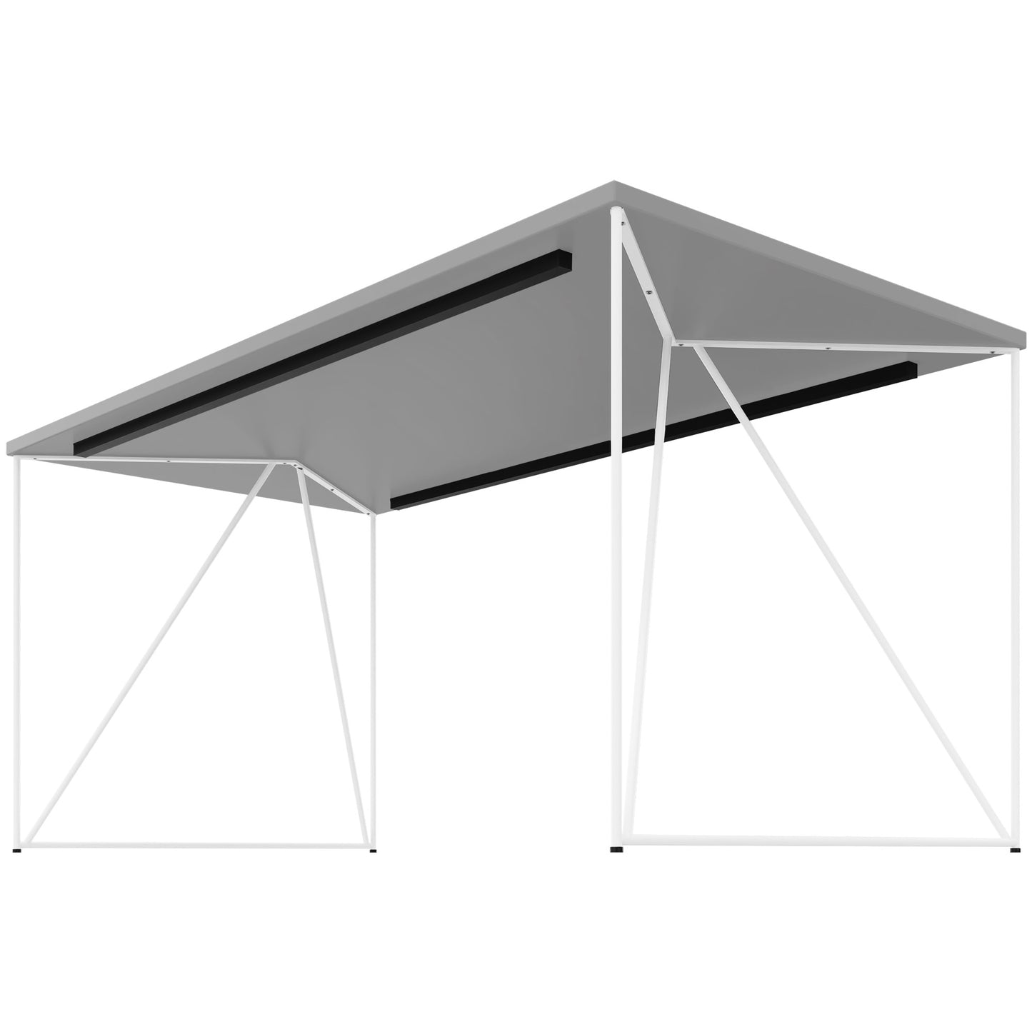 AIR Scrivania | 1600 - 1800 mm, grigio perla
