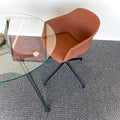 ARKONIS Besprechungstisch | 1000-1600 x 745 mm, rund, Glasplatte - 4 Thumbnail Image