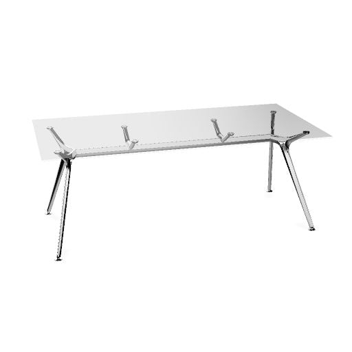 ARKONIS Schreibtisch | 2000-2200 x 745 mm, Glasplatte