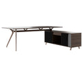 ARKONIS Schreibtisch mit Sideboard | 2000-2200 x 745 mm - 1 Thumbnail Image