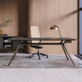ARQUS Chefschreibtisch | 1800-2200 x 760 mm, Echtholzfurnier - 1 Thumbnail Image