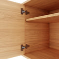 ARQUS Lowboard | 1400 x 760 mm, Push-To-Open, Echtholzfurnier - 15 Thumbnail Image