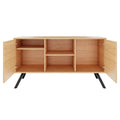 ARQUS Lowboard | 1400 x 760 mm, Push-To-Open, Echtholzfurnier - 3 Thumbnail Image