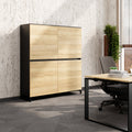 ART Aktenschrank | 4 OH, 1600 x 1760 mm, Wildeiche-Dunkelgrau - 2 Thumbnail Image