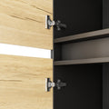 ART Aktenschrank | 4 OH, 1600 x 1760 mm, Wildeiche-Dunkelgrau - 8 Thumbnail Image