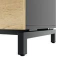 ART Aktenschrank | 4 OH, 1600 x 1760 mm, Wildeiche-Dunkelgrau - 5 Thumbnail Image