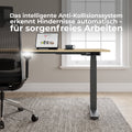 ART Chef-Schreibtisch mit Sideboard | 2130 x 1800 mm, elektrisch höhenverstellbar, Wildeiche - 21 Thumbnail Image