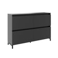 ART Highboard | 2 OH, 1600 x 1080 mm, Dunkelgrau - 1 Thumbnail Image