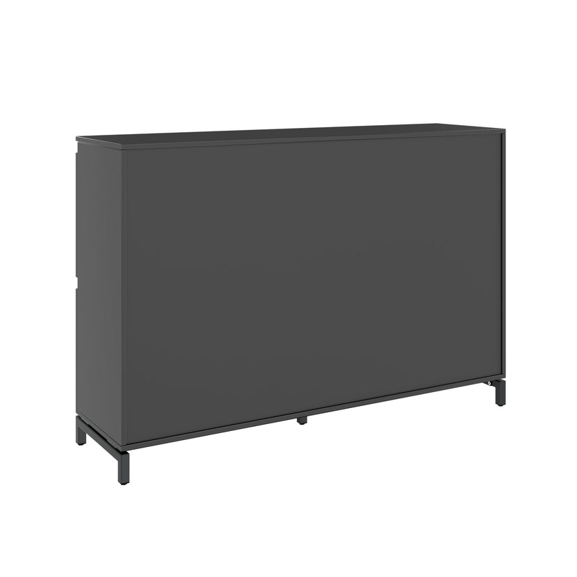 ART Highboard | 2 OH, 1600 x 1080 mm, grigio scuro