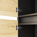 ART Highboard | 3 OH, 1600 x 1560 mm, Wildeiche-Dunkelgrau - 8 Thumbnail Image