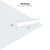 ART Knieratum Aperture | 1520 x 230 mm, gris foncé