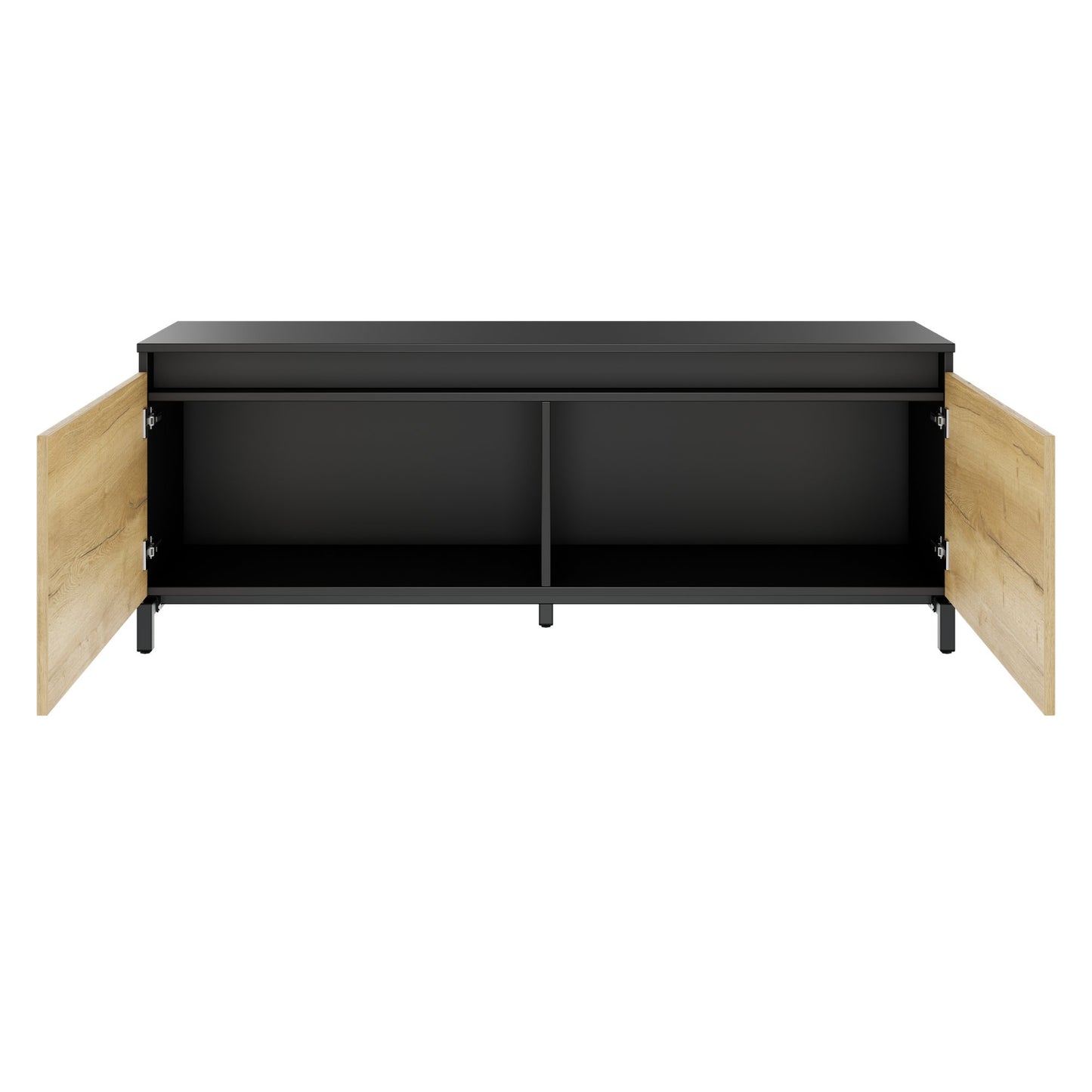 ART Lowboard | 1 oh, 1600 x 600 mm, chêne sauvage gris foncé