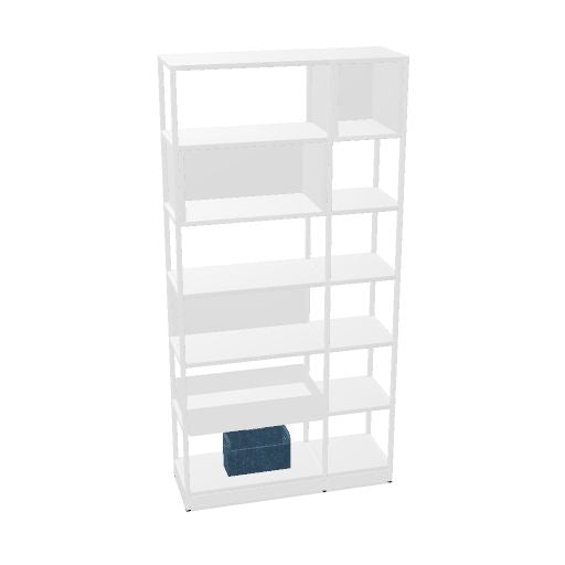 ATELLA Regalschrank | 3-6 OH, modulares System, Melamin oder Furnier