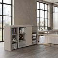 ATICA Combination Cabinet | 2100 x 750 mm, door with push-to-open mechanism, top panel - 2 Thumbnail Image