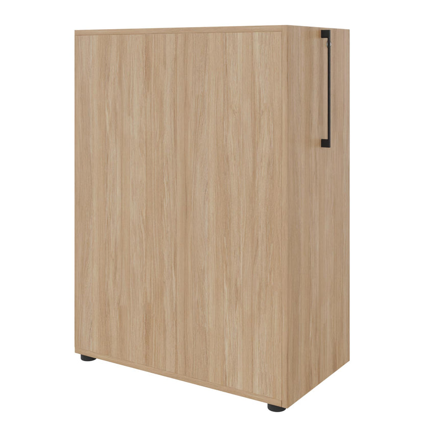 BOXI Cabinet pharmacien | 3 tiroirs, 420 x 800 mm, chêne ambre