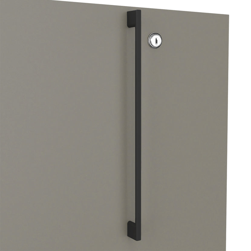 BOXI Cabinet pharmacien | 3 tiroirs, 420 x 800 mm, gris cubanite