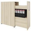 Armadio farmacia BOXI | 3 cassetti, 420 x 800 mm, frassino sabbiato - 1 Thumbnail Image