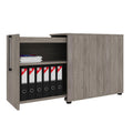 Armoire à pharmacie BOXI | 2 tiroirs, 420 x 800 mm, chêne nord gris - 2 Thumbnail Image