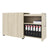 BOXI apothecary cabinet | 2 drawers, 420 x 800 mm, sand ash