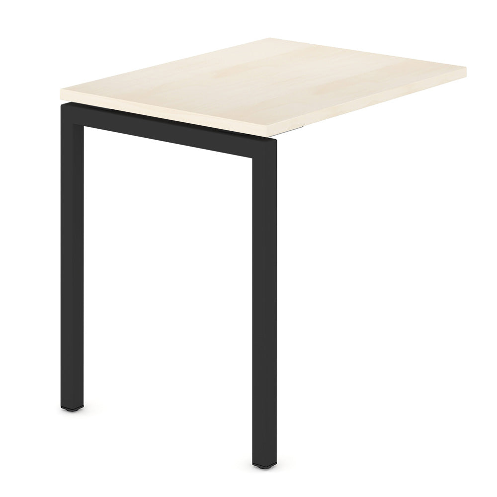 NOVA U anbau desktisch | 800 x 600 mm, acero