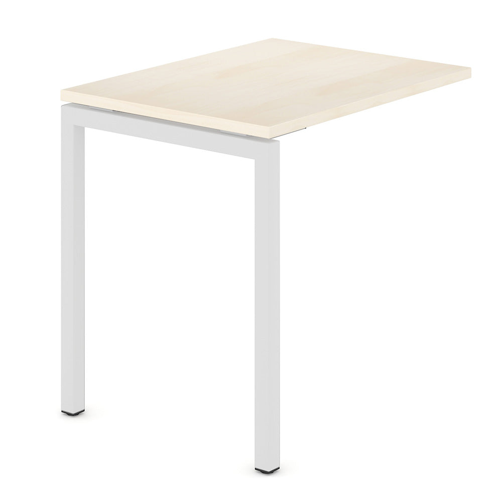 NOVA U anbau Desktisch | 800 x 600 mm, érable