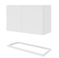 CHOICE Armadio ad ante battenti | 2 OH, 1000 x 760 mm, bianco - 4 Thumbnail Image
