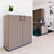 CHOICE Armoire de porte d'aile | 3 oh, 1000 x 1115 mm, gris de chêne nord / cubanite gris